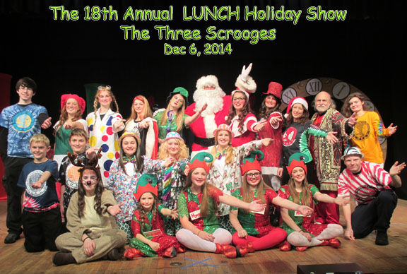 HolidayShow 2014 :The Three Scrooges